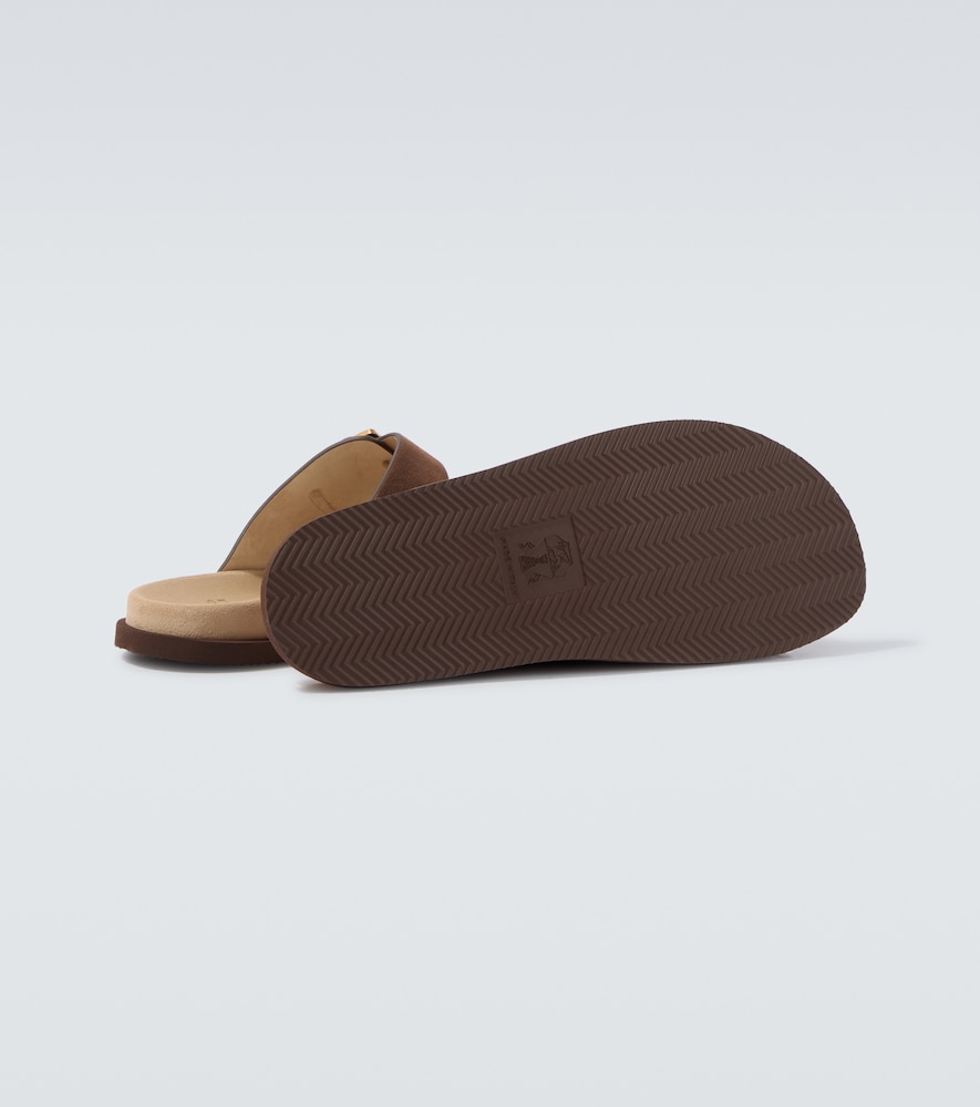  Brunello Cucinelli Brunello Cucinelli Suede Sandals 