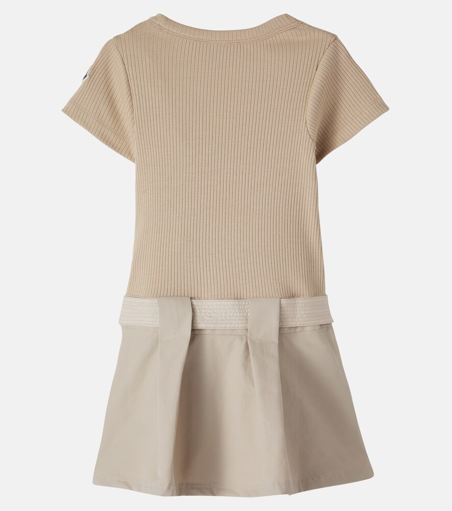  Moncler Enfant Moncler Enfant Kleid Aus Einem Baumwollgemisch 