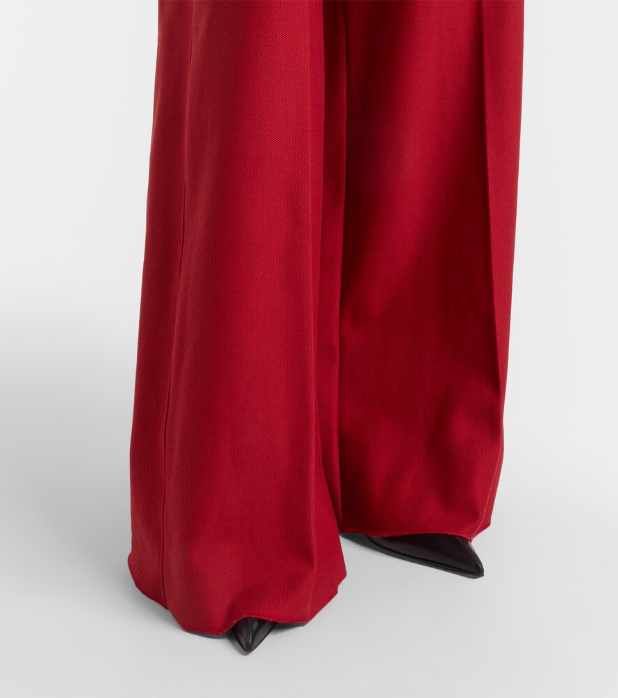  Max Mara Max Mara Weite Hose Rito Aus Baumwolle 