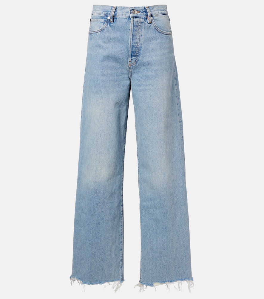 Frame The Collegiate wide-leg jeans