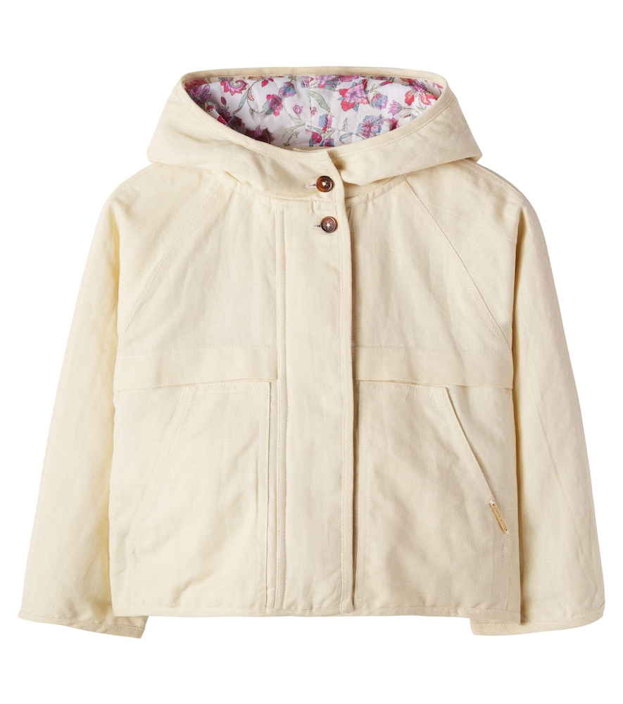 Louise Misha Clem Linen and Cotton Canvas Jacket