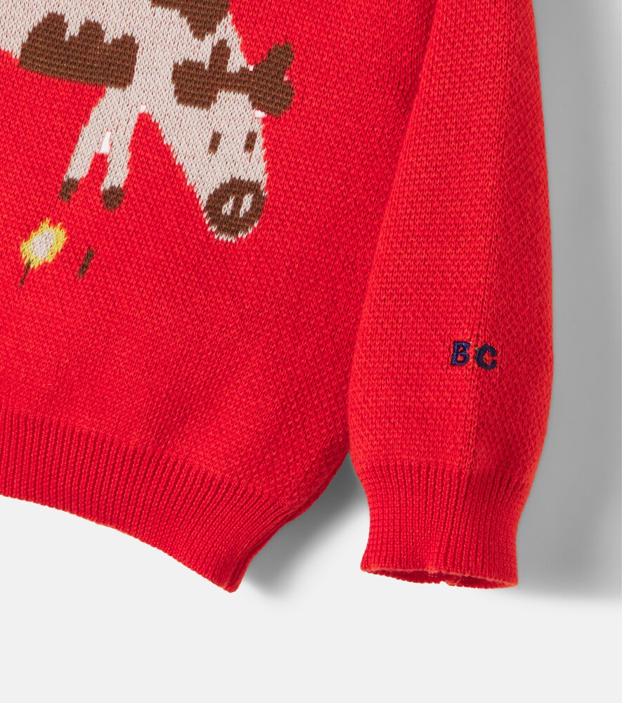  Bobo Choses Bobo Choses Baby Pullover Farm Adventure Aus Baumwolle 