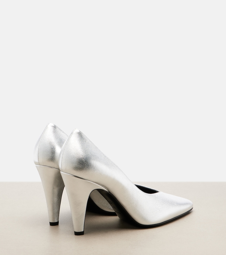  Alaia Alaïa Pumps Aus Metallic-leder 