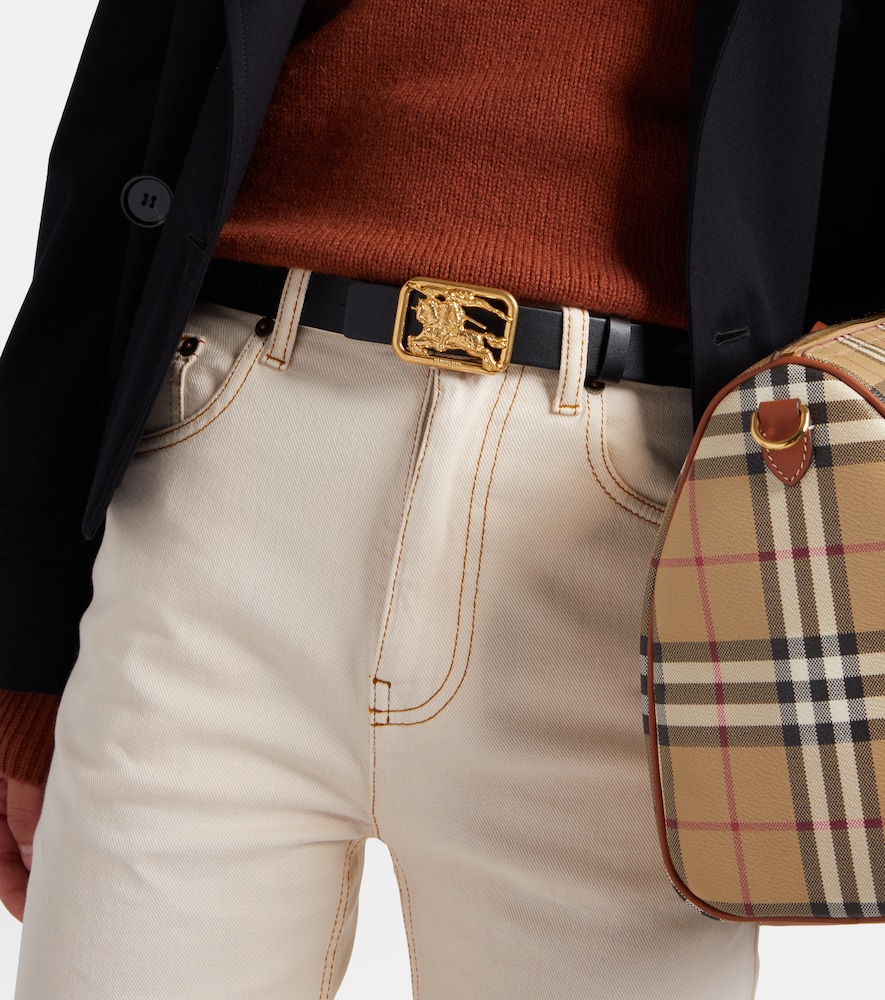  Burberry Burberry Ekd Leather Belt 