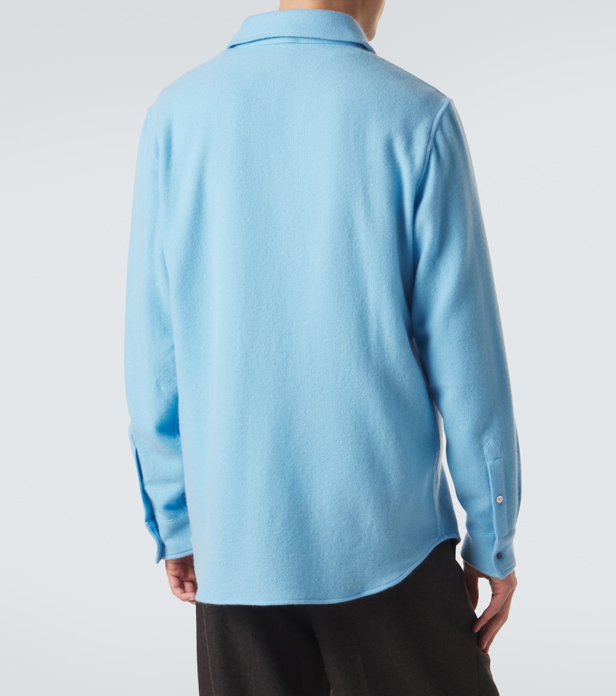 Blue Lagoon Cashmere Shirt
