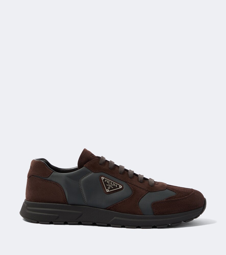  Prada Prada Sneakers Mit Veloursleder 