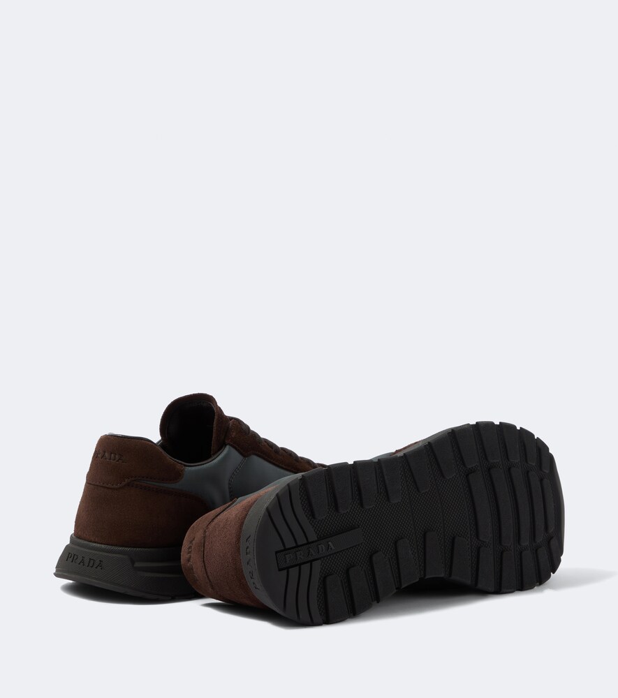  Prada Prada Sneakers Mit Veloursleder 