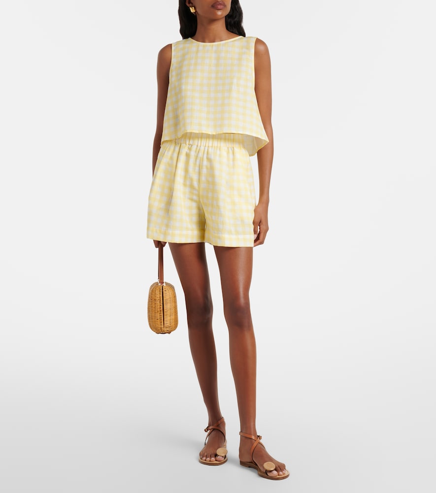  Asceno Asceno Shorts Aus Leinen Und Baumwolle 