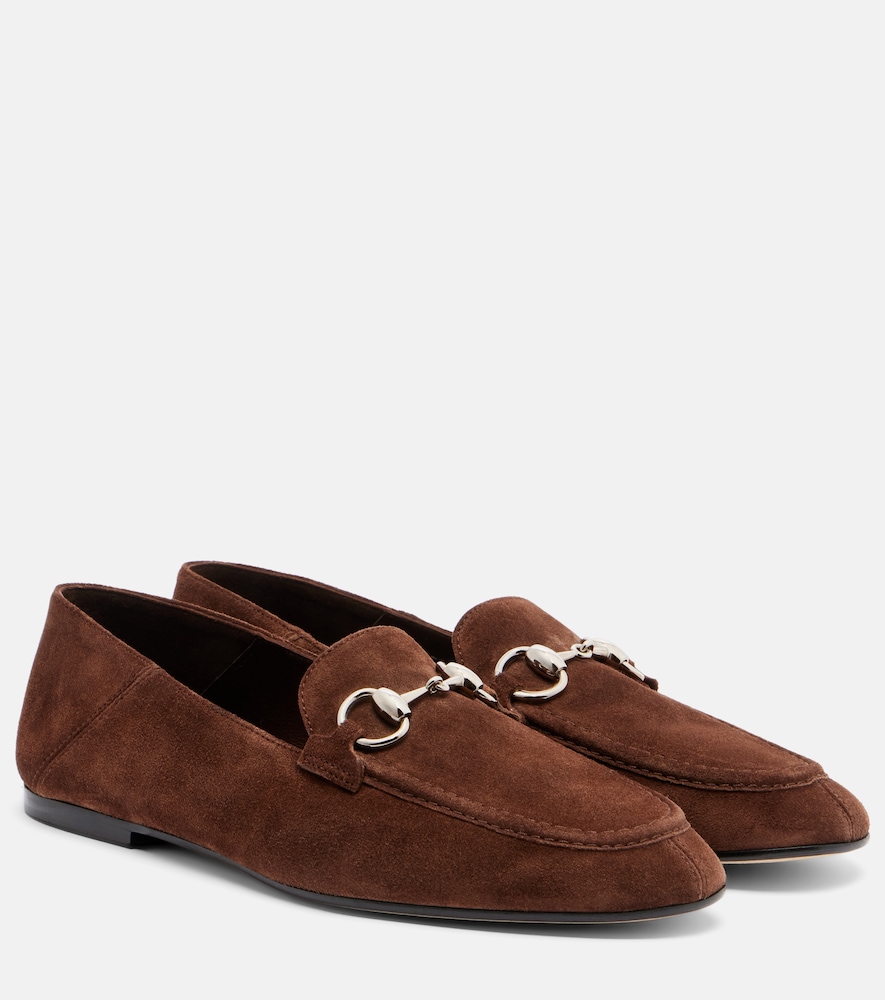 Loafers Jordaan Horsebit aus Veloursleder