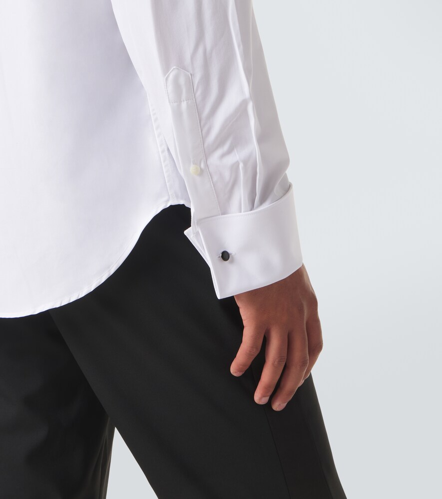  Canali Canali Cotton Tuxedo Shirt 