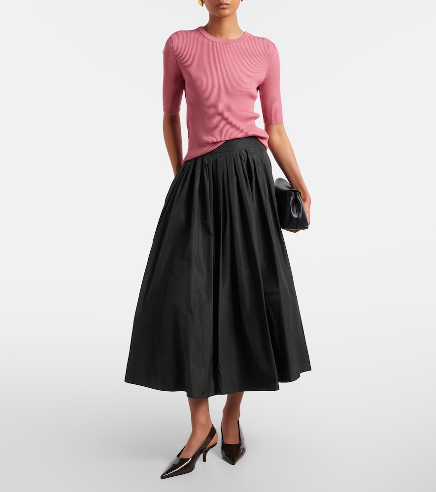  's Max Mara 's Max Mara Top Aus Rippstrick 