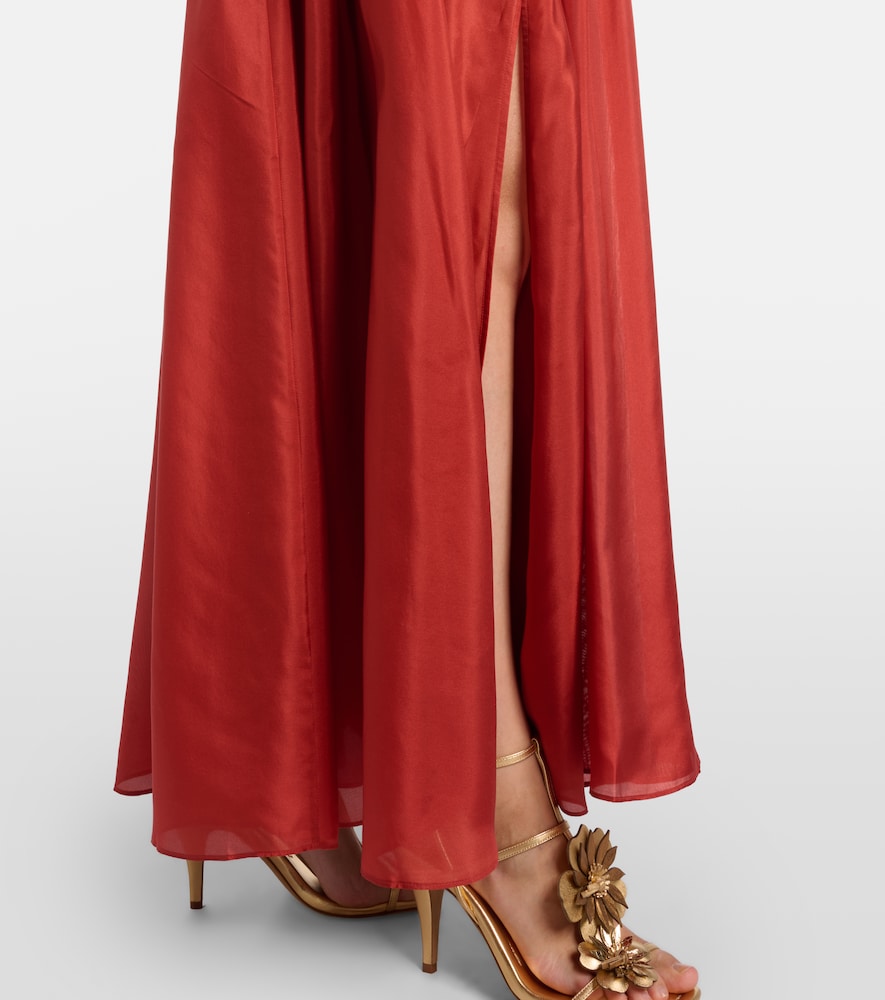  Zimmermann Zimmermann Maxikleid Indra Aus Seide 