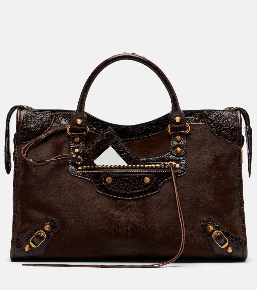 Tote Bag Le City Medium aus Kalbshaar