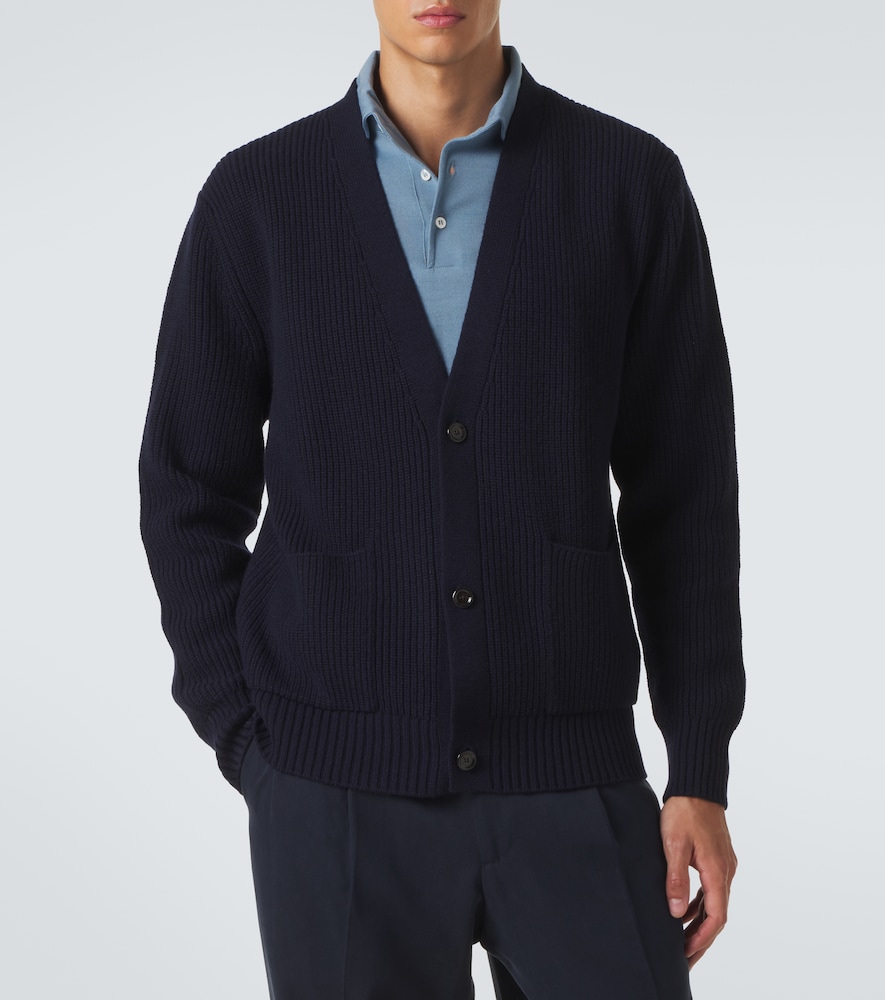 Lardini Wool and cashmere cardigan | Thumbnail 5