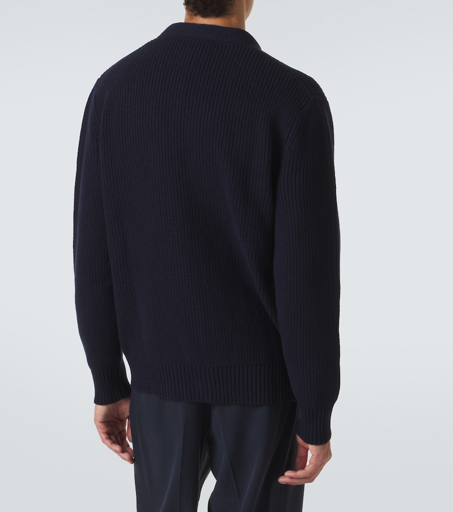 Lardini Wool and cashmere cardigan | Thumbnail 4