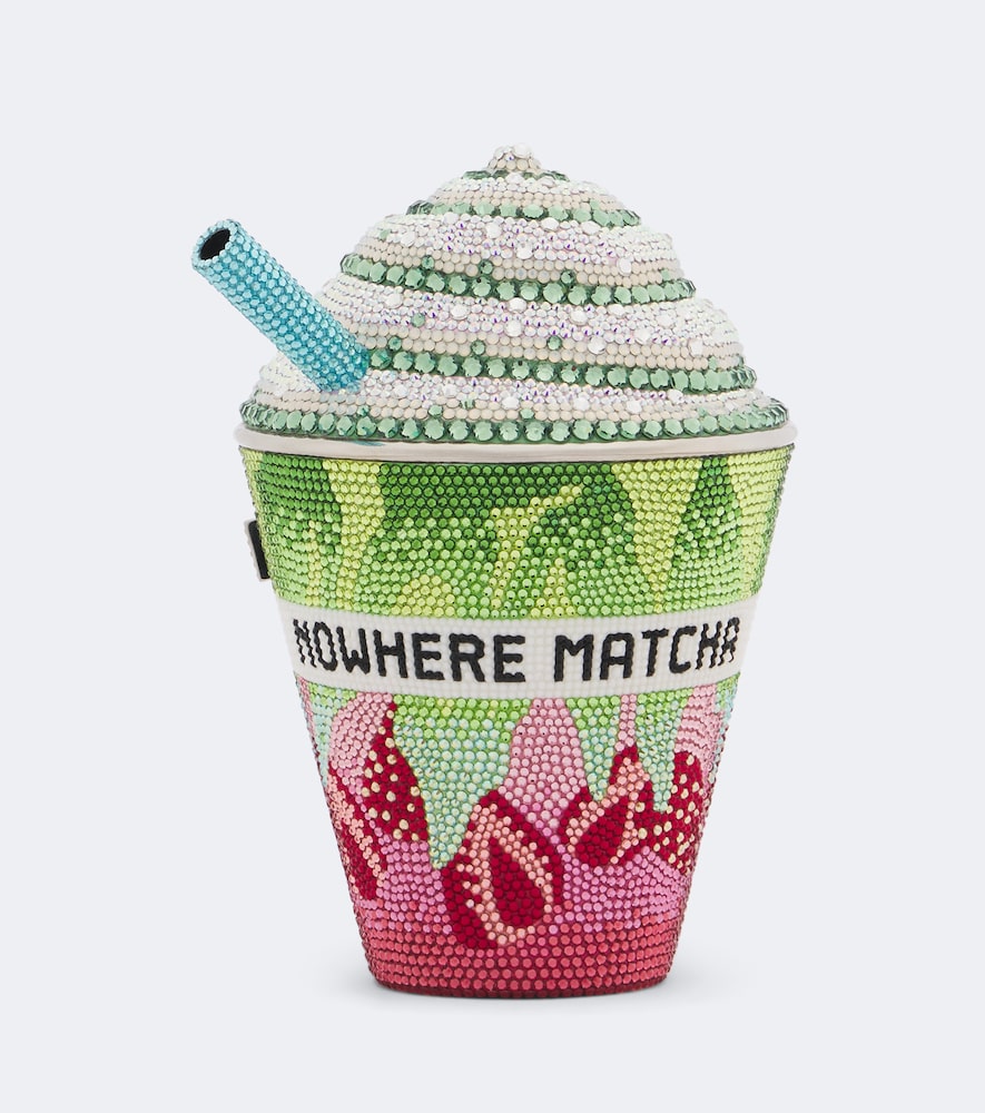Verzierte Tasche Frozen Drink Matcha