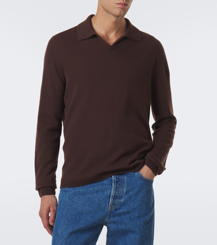 Ripley Cashmere Polo Sweater