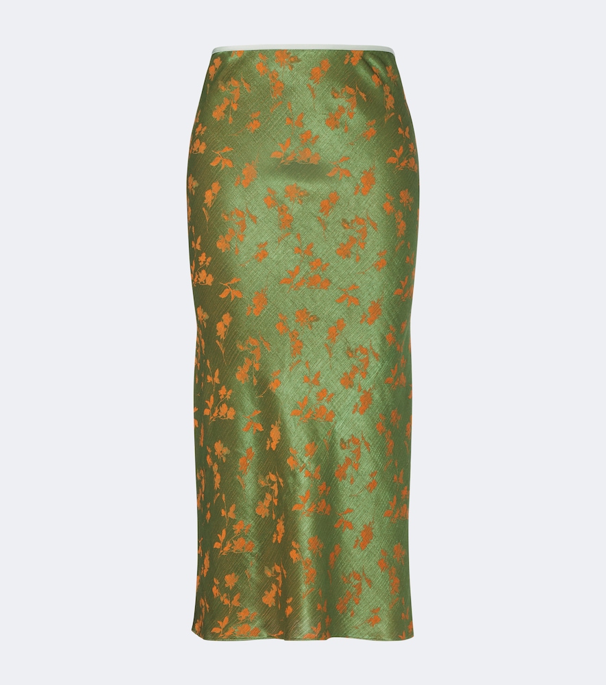 Dries Van Noten Floral midi skirt | Thumbnail 7