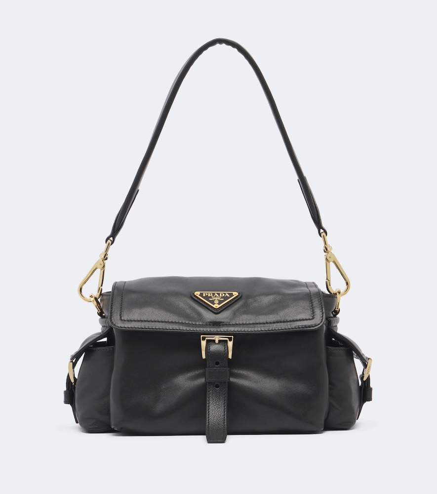 Schultertasche  Explore Mini aus Leder