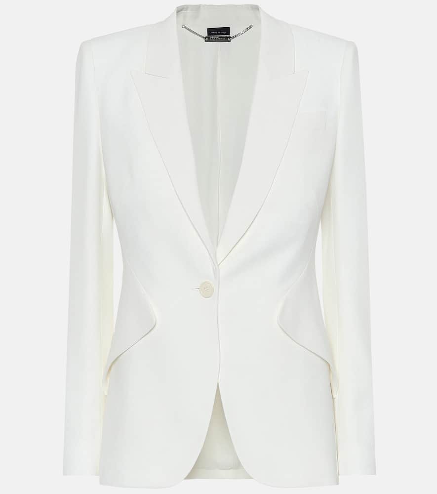 Alexander McQueen Crêpe blazer
