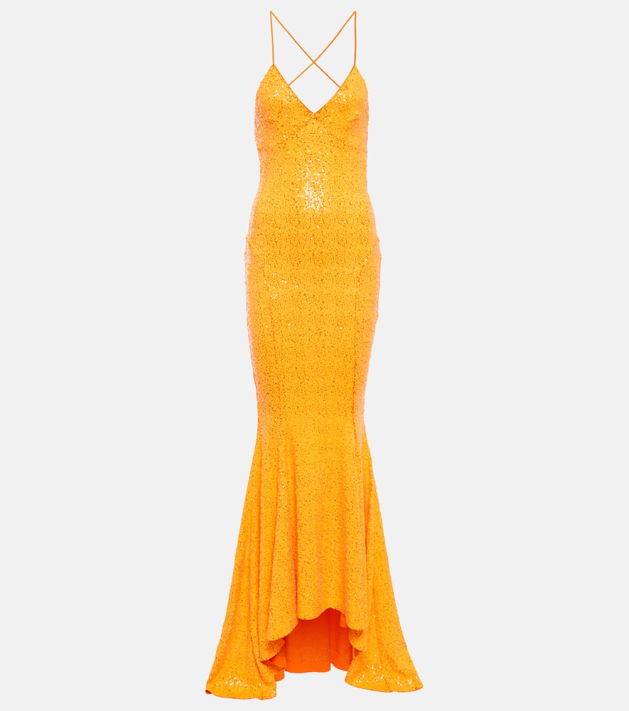 Norma Kamali Sequined gown