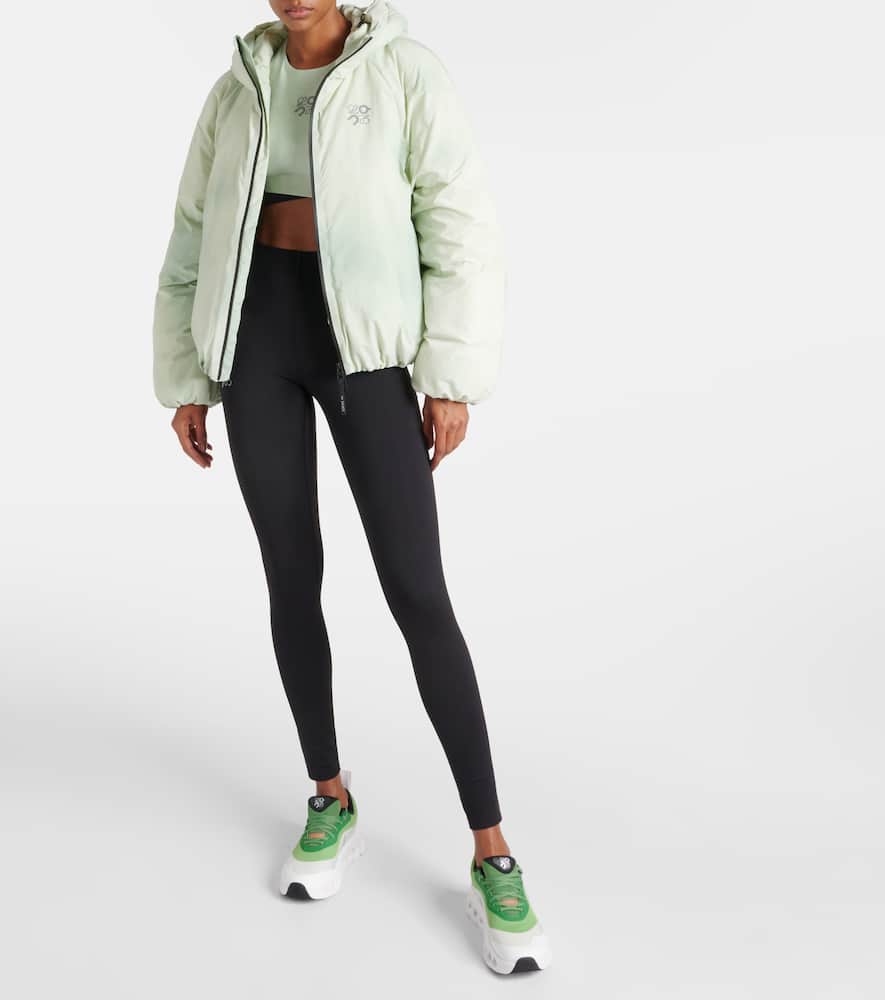 Loewe X On Puffer Jacket In White