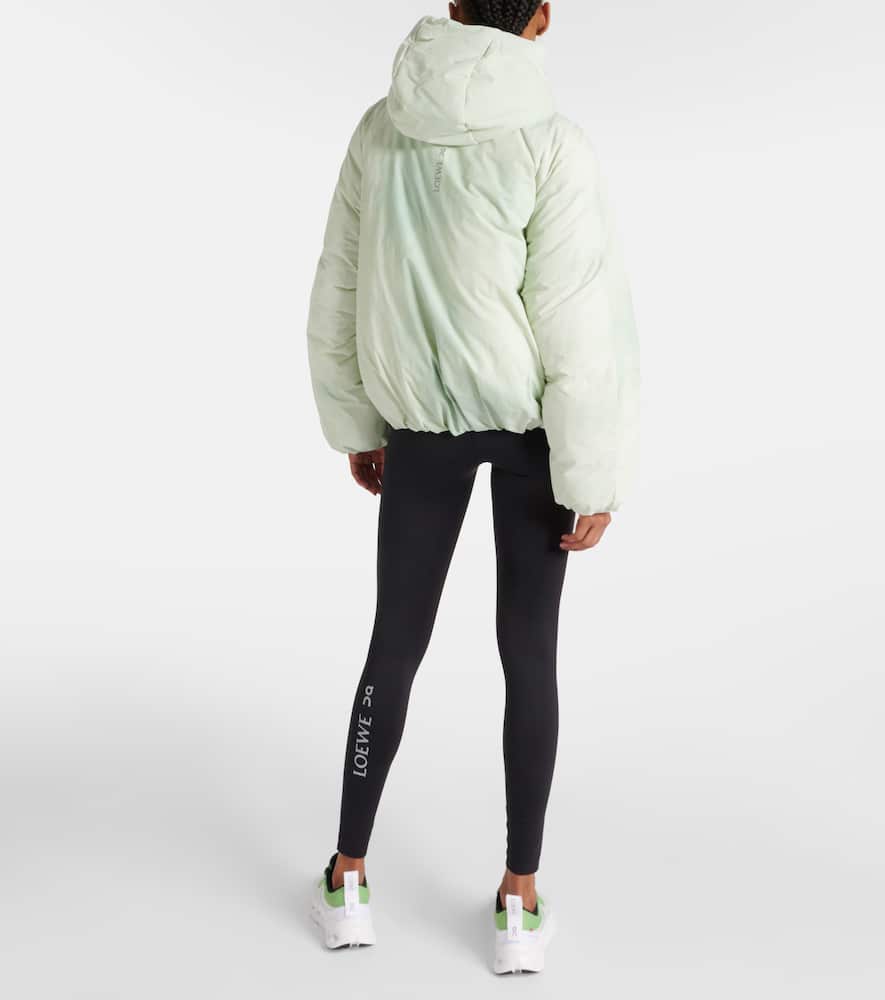 Loewe X On Puffer Jacket In White