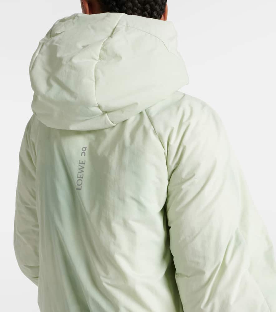 Loewe X On Puffer Jacket In White