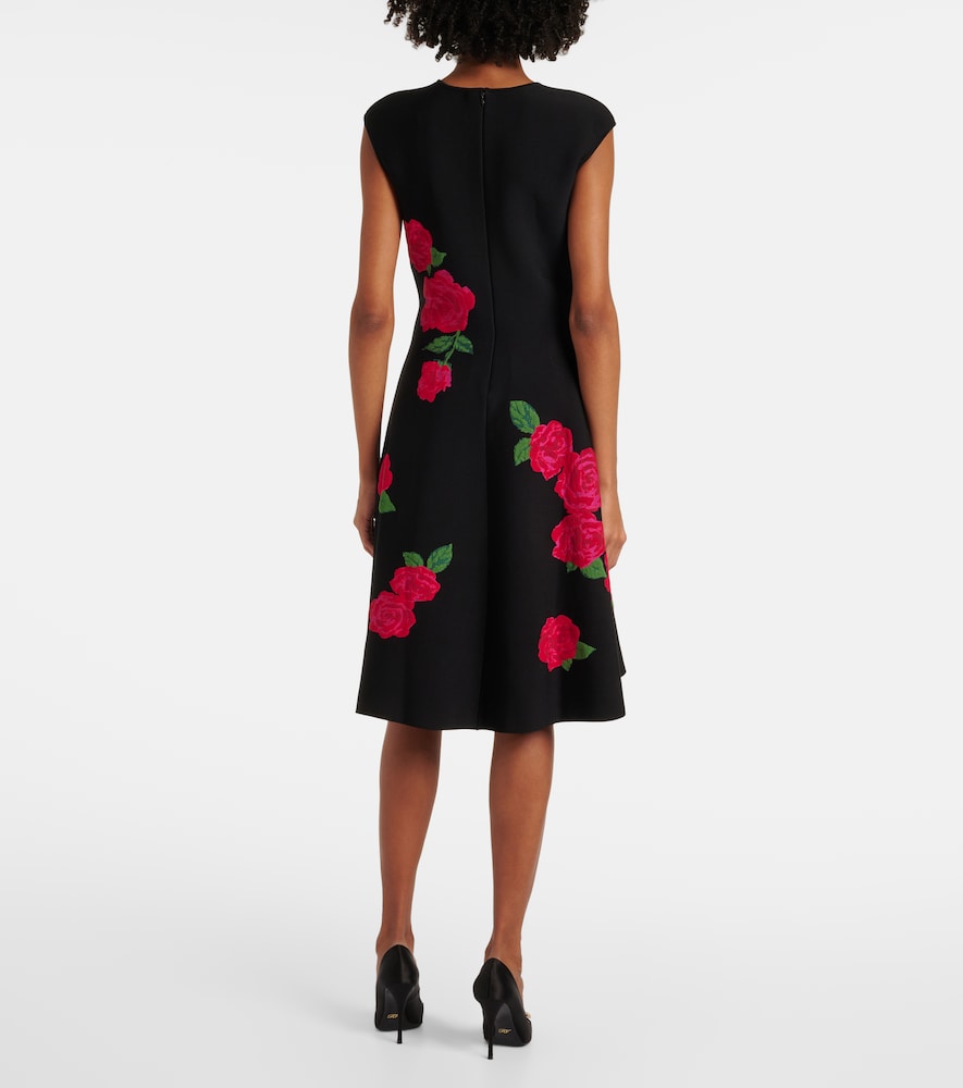  Carolina Herrera Carolina Herrera Midikleid Aus Jacquard 