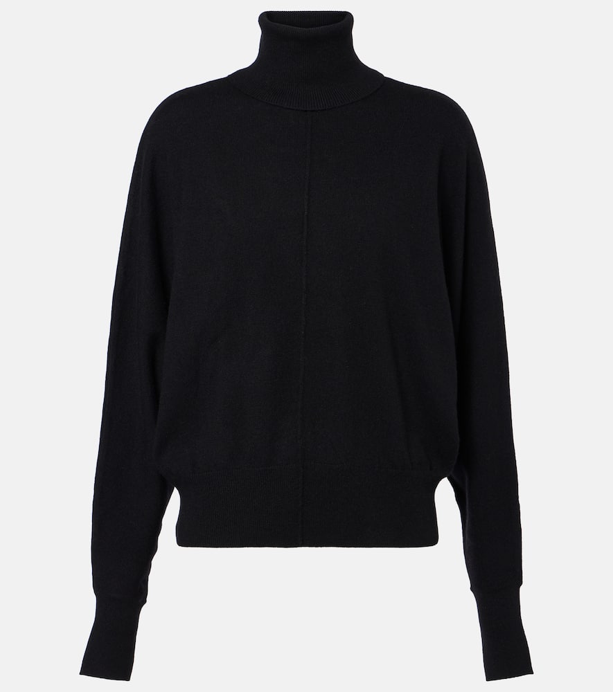 Lisa Yang Lory Ribbed-knit Cashmere Turtleneck Sweater In Black