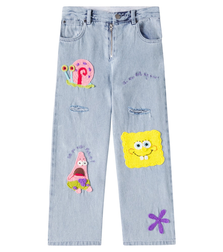STELLA MCCARTNEY X SPONGEBOB JEANS