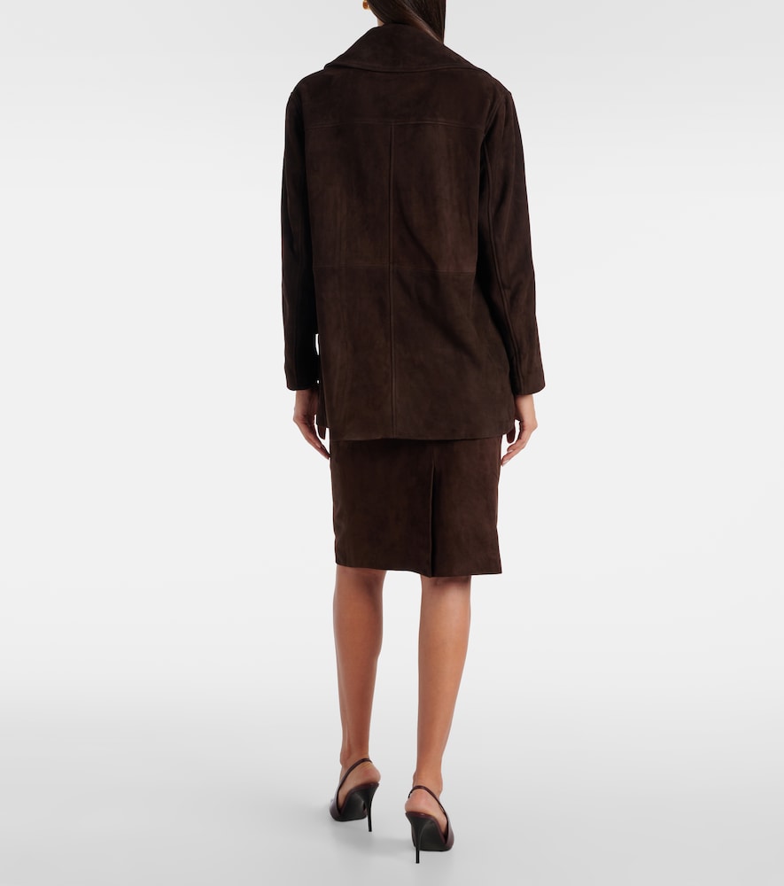  Nour Hammour Nour Hammour Lorien Suede Jacket 