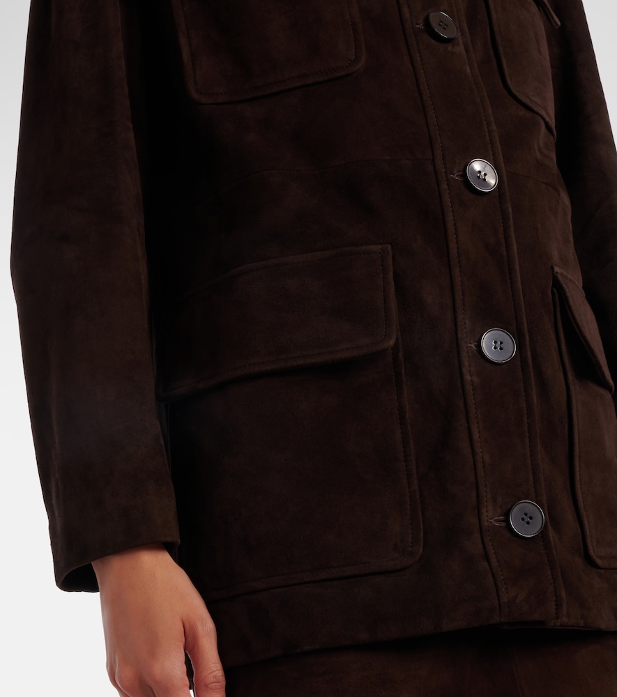  Nour Hammour Nour Hammour Lorien Suede Jacket 