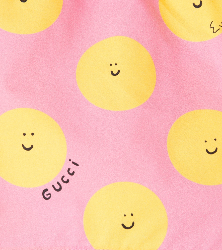 Gucci X Euan Roberts Baby Cotton Shorts In Pink