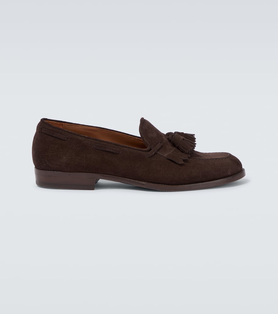 Suede loafers