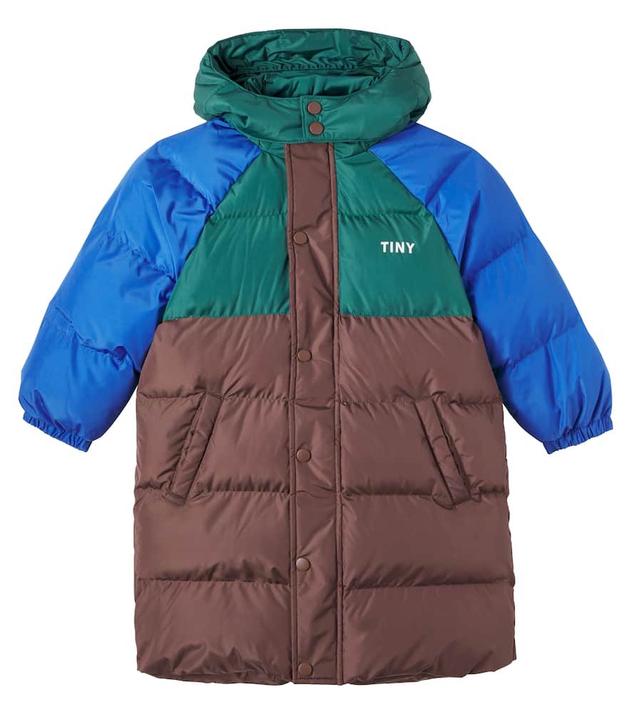 Tinycottons Colorblocked Coat In Multi