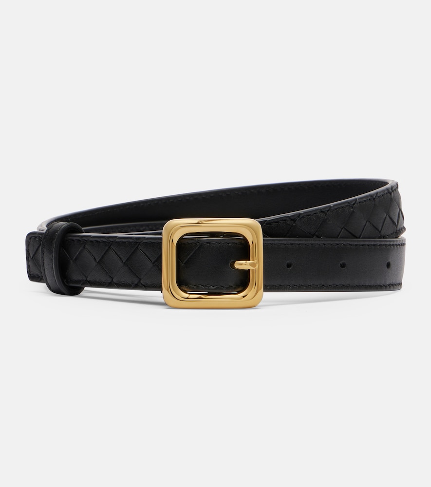 Bottega Veneta Intrecciato leather belt