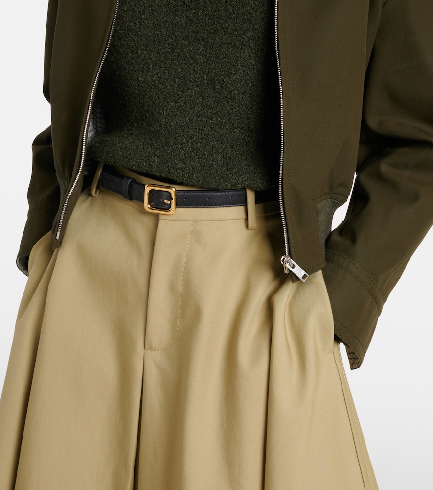  Bottega Veneta Bottega Veneta Gürtel Intrecciato Aus Leder 