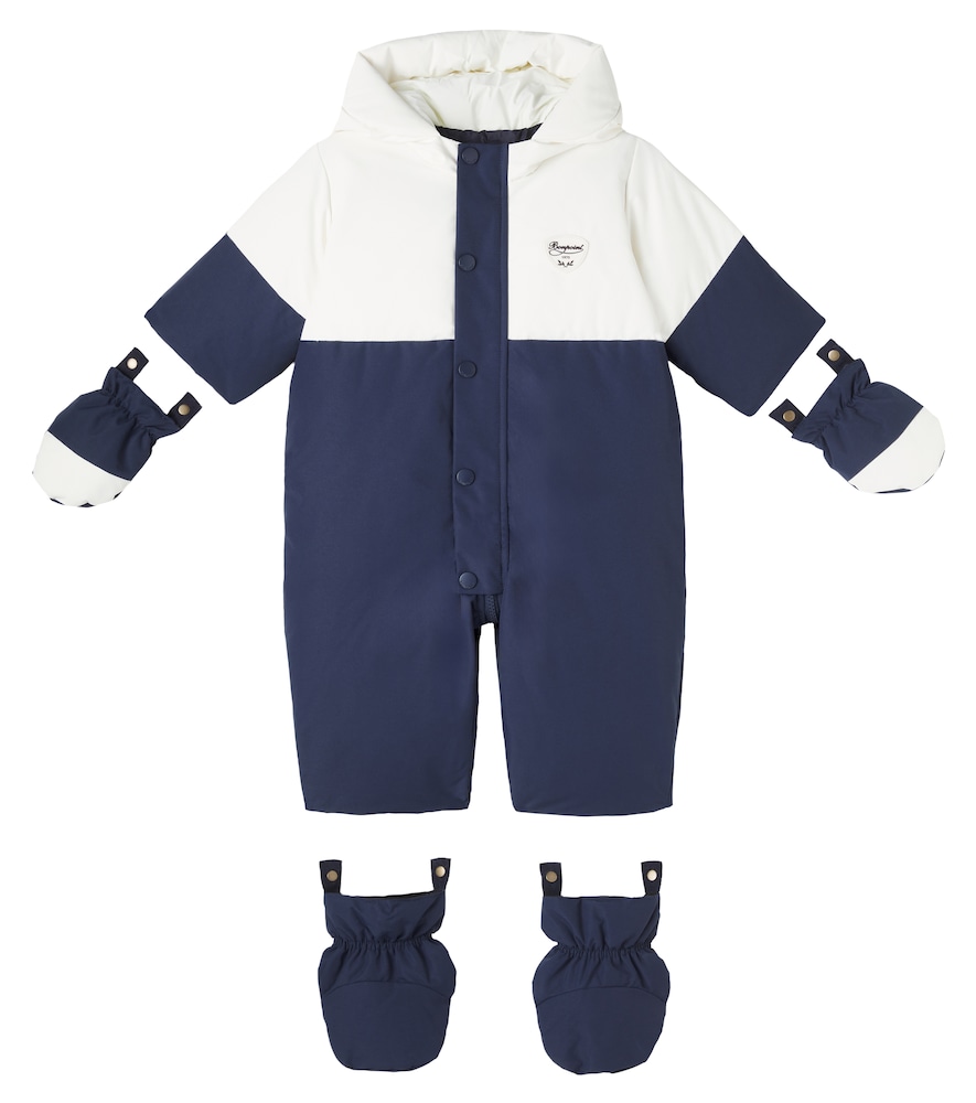 Bonpoint Blå Baby Jo Snowsuit