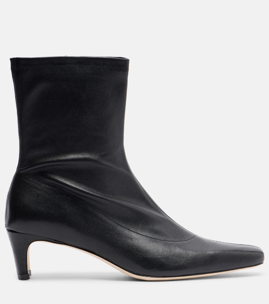 Wally Leather Ankle Boots