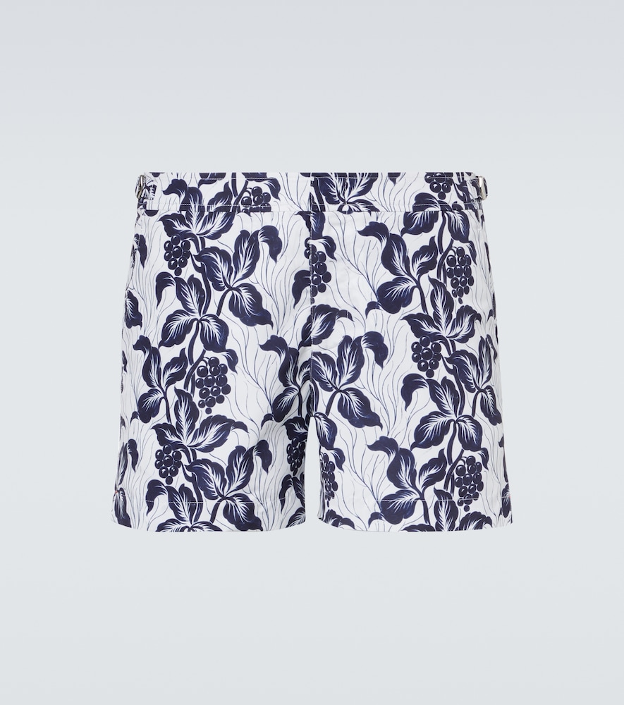 Orlebar Brown Bulldog floral swim trunks