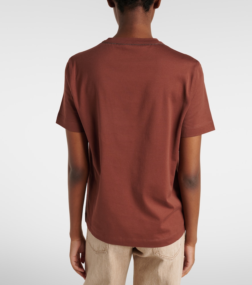  Brunello Cucinelli Brunello Cucinelli T-shirt Aus Baumwoll-jersey 