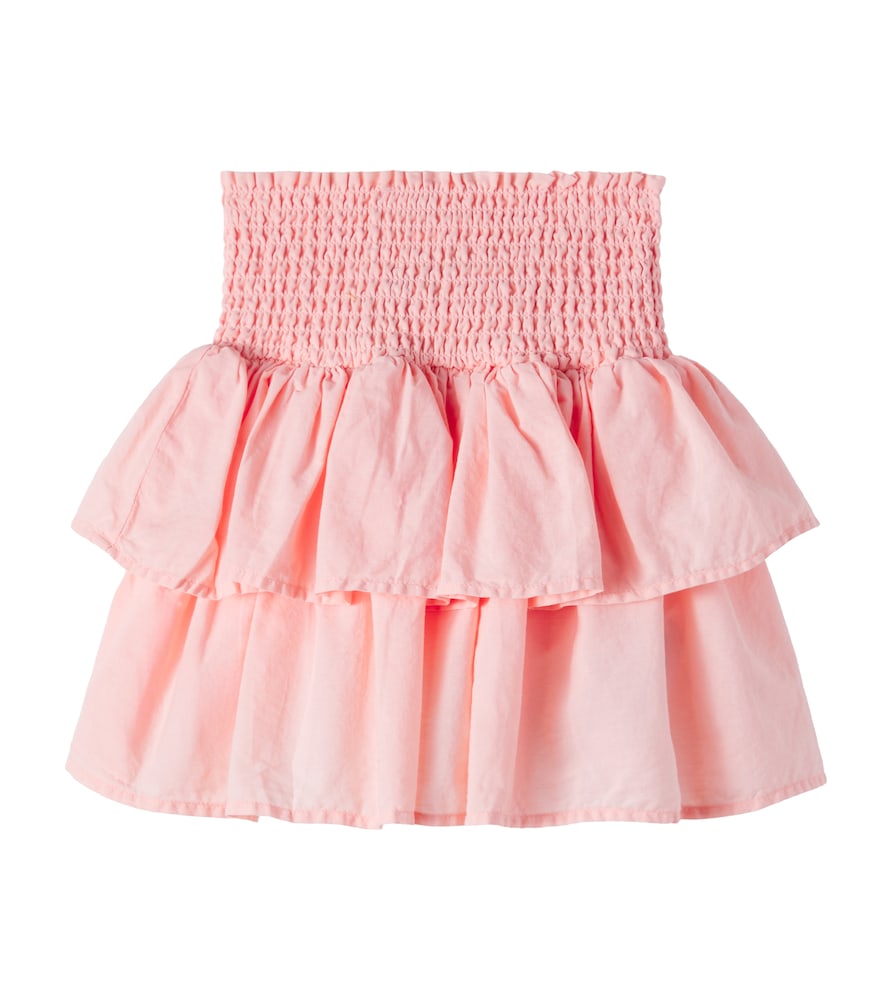 Molo Pink Bonita Ruched Cotton Skirt Y 14/15 - Mytheresa