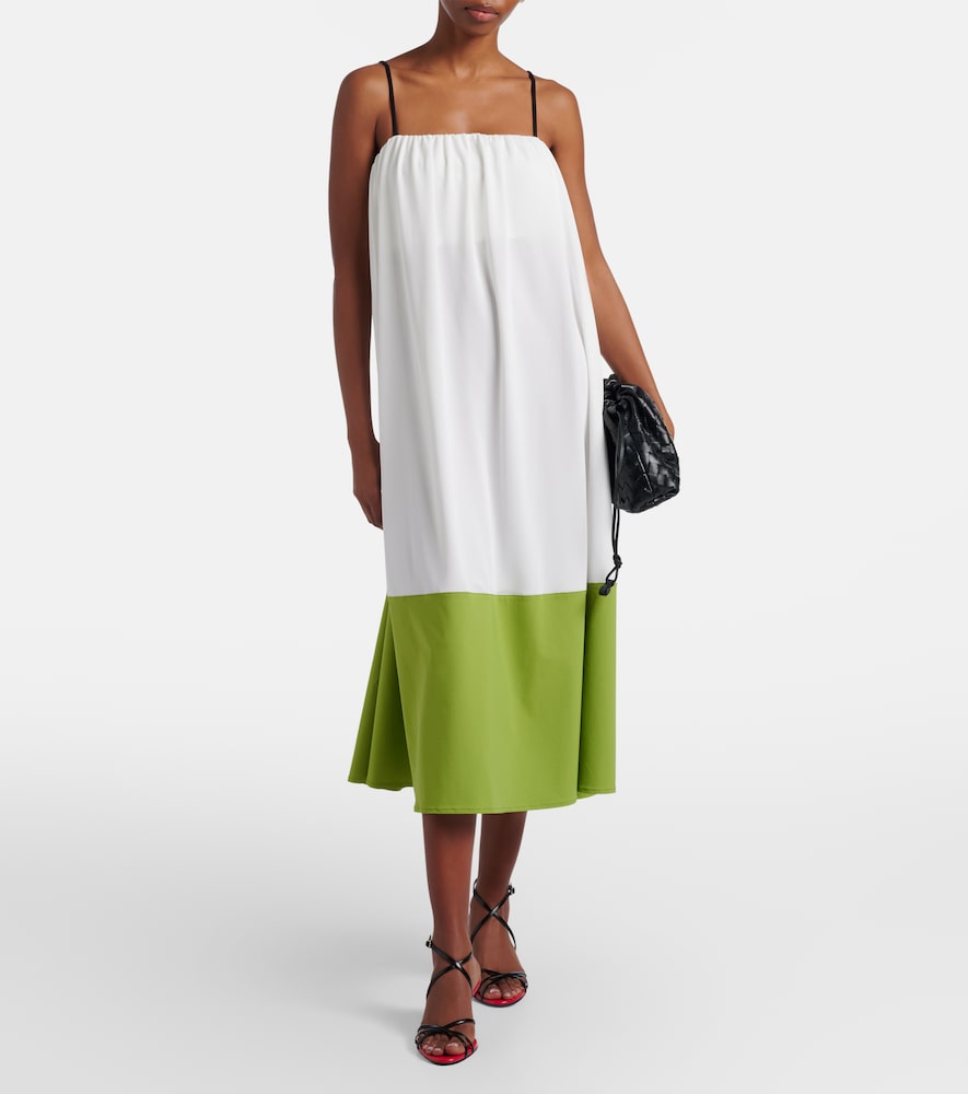 Proenza Schouler White Label Saria crêpe jersey midi dress