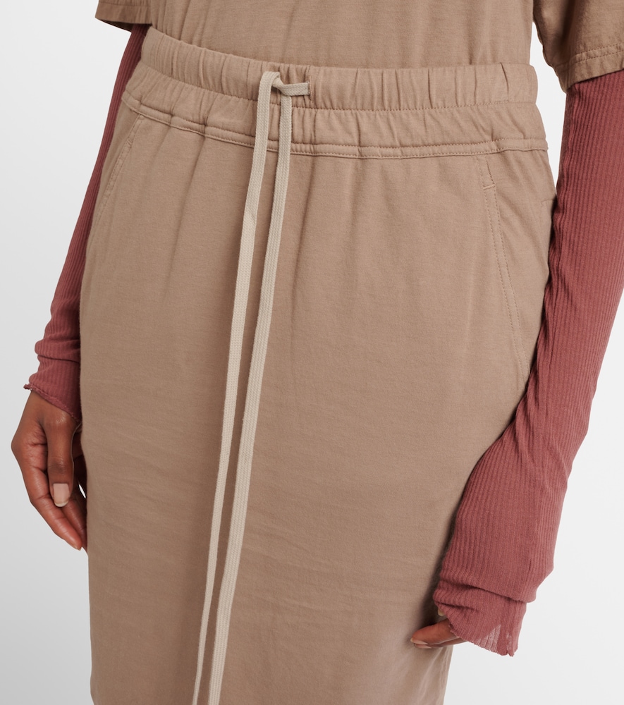  Rick Owens Rick Owens Maxirock Aus Baumwoll-jersey 