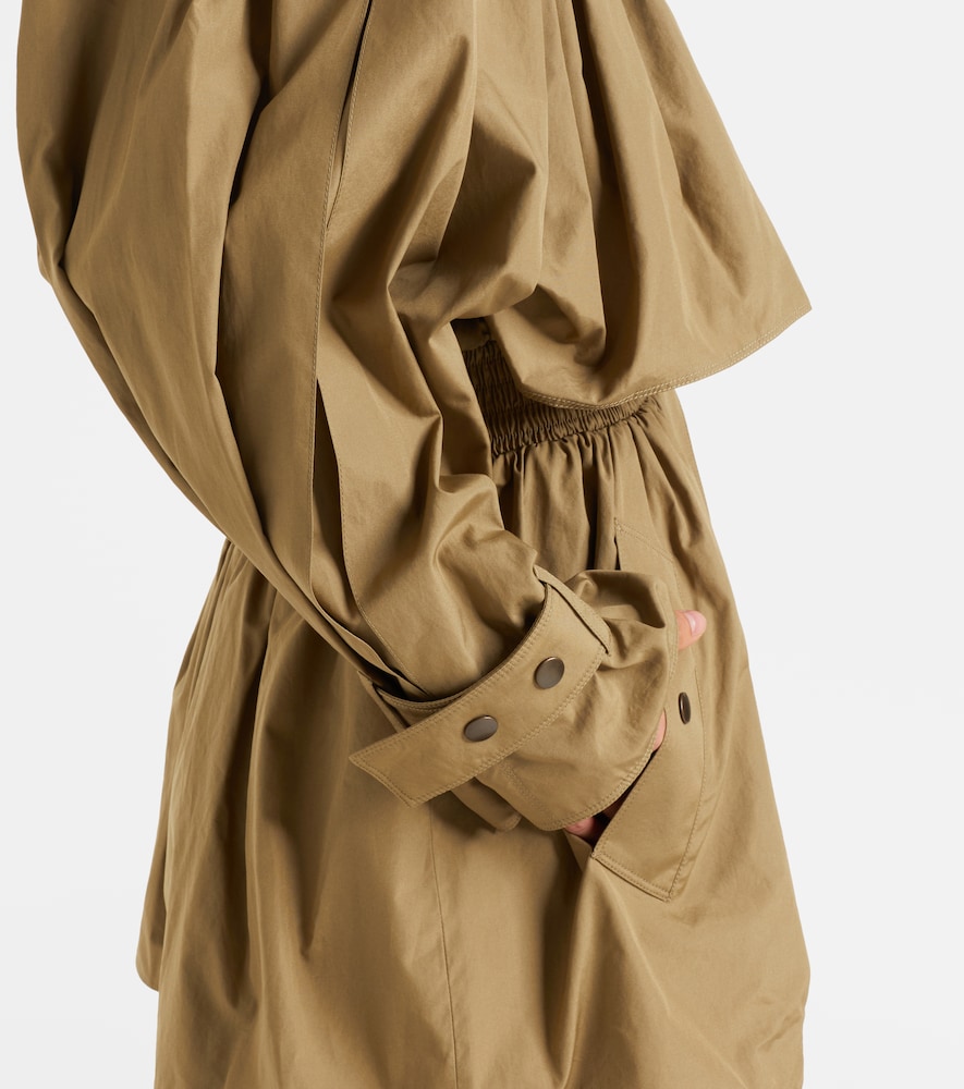  Chloe Chloe Cotton Poplin Trench Coat 