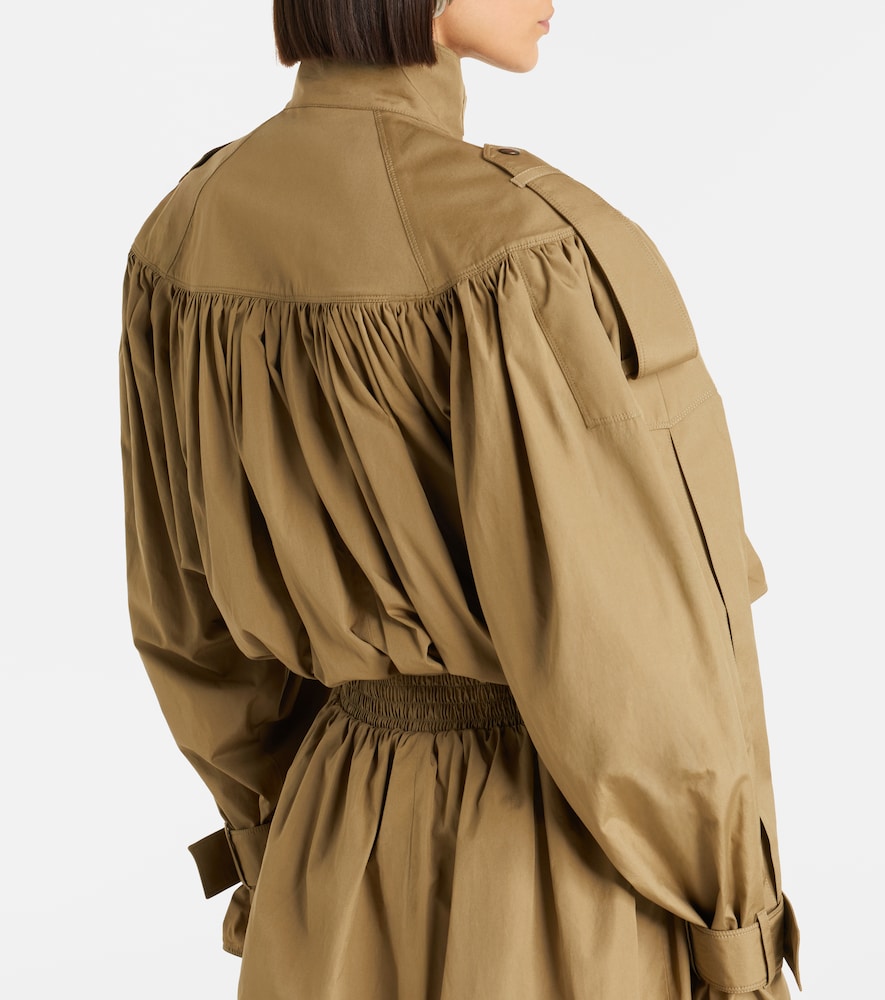 Chloé Cotton Poplin Trench Coat