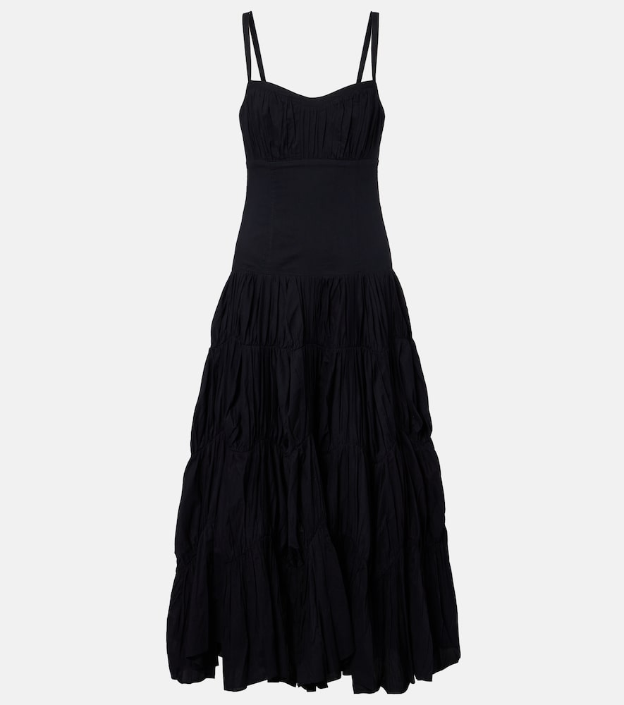 Ulla Johnson Emmalina Cotton Voile Maxi Dress