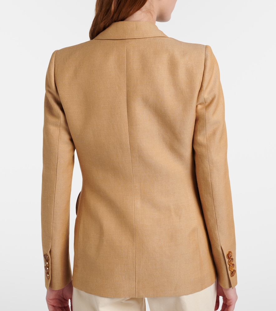  Blaze Milano Blazã© Milano Renegade Charmer Linen-blend Blazer 