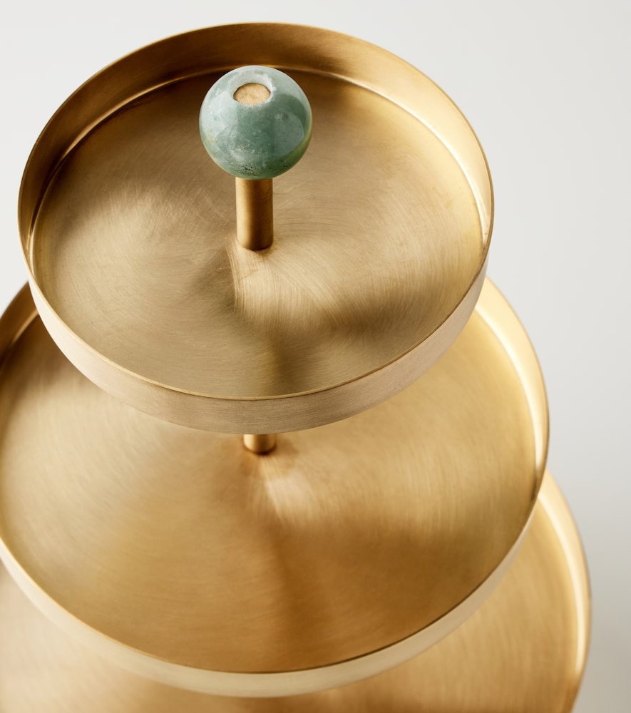  Natalia Criado Natalia Criado Gold-plated Serving Stand 